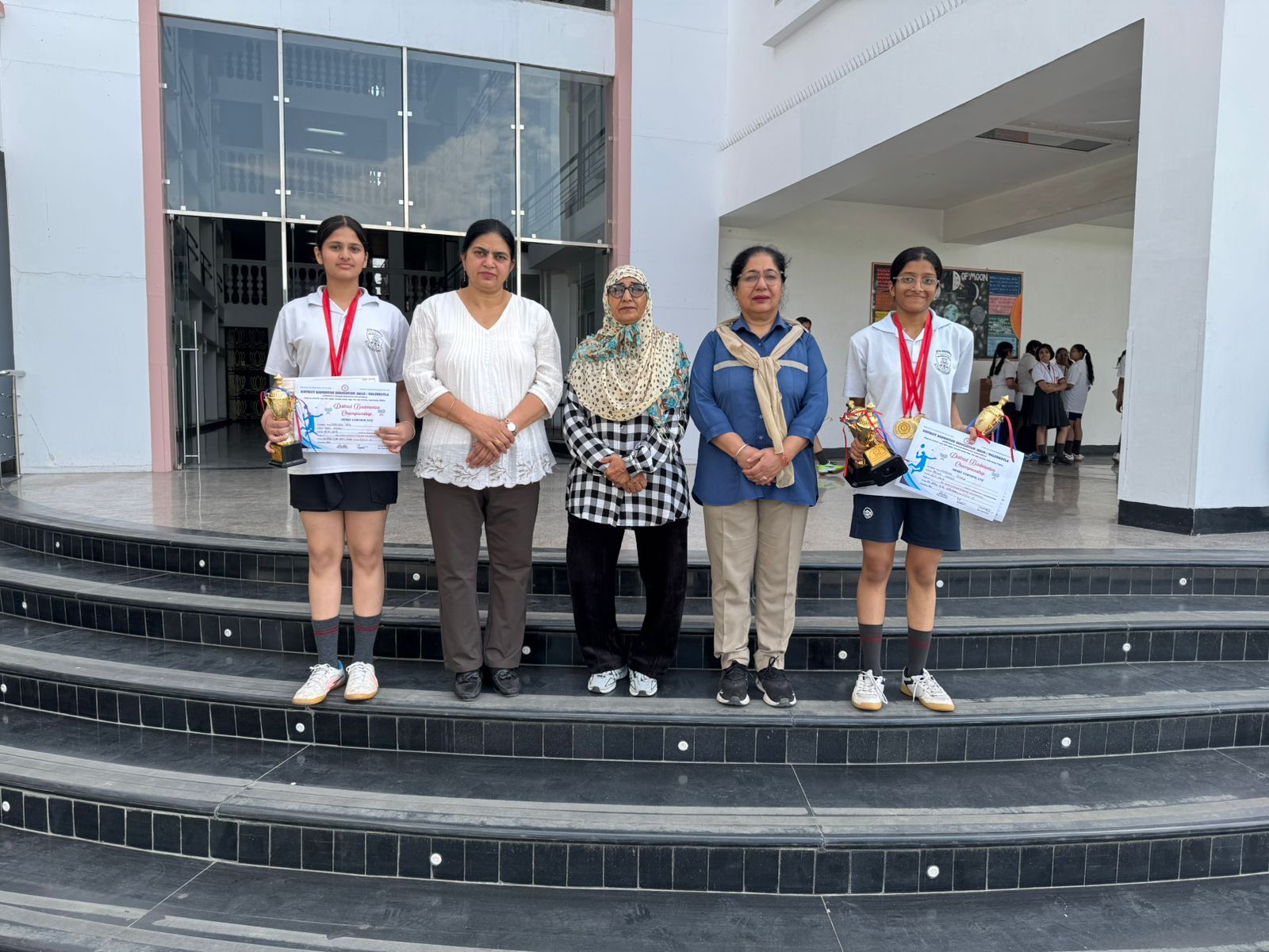 Position Holders   1st Open Distric Badminton Championship Malerkotla U 15  Girls 